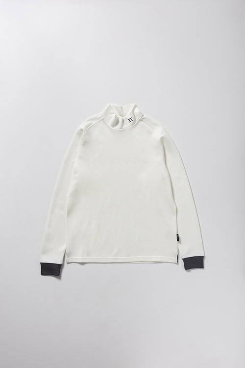 LUX-WARM LOGO MOCK NECK L/S