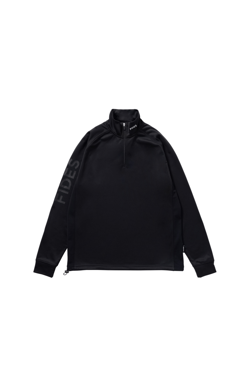 BRUSHED BACK FREEZE HALF ZIP L/S