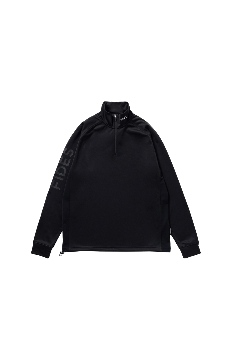 BRUSHED BACK FREEZE HALF ZIP L/S