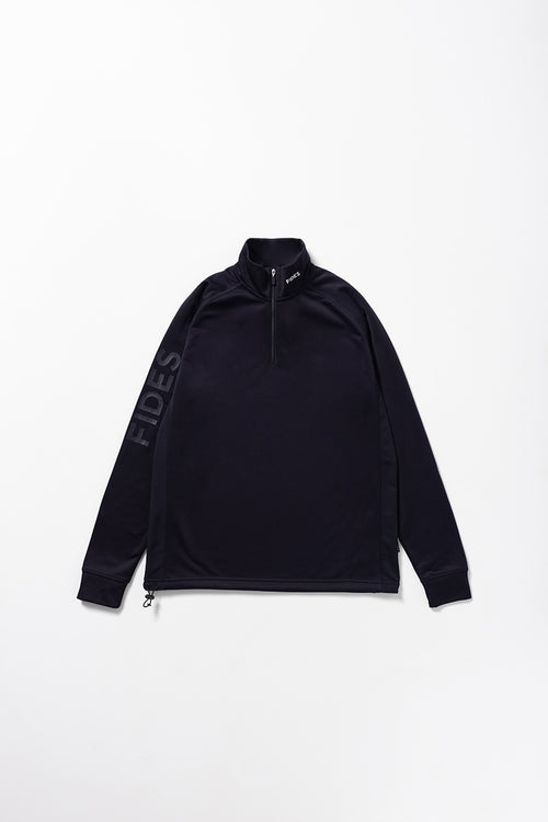 BRUSHED BACK FREEZE HALF ZIP L/S