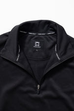 BRUSHED BACK FREEZE HALF ZIP L/S