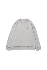 JACQUARD FRENCH TERRY 2LINE LOGO SWEAT