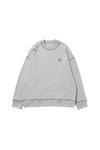 JACQUARD FRENCH TERRY 2LINE LOGO SWEAT