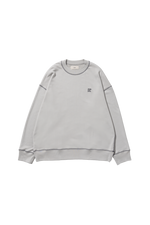 JACQUARD FRENCH TERRY 2LINE LOGO SWEAT