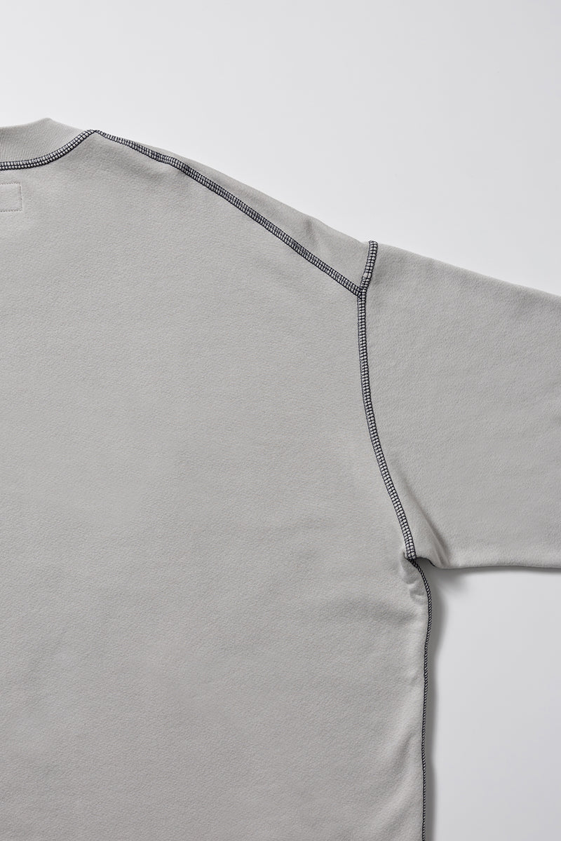 JACQUARD FRENCH TERRY 2LINE LOGO SWEAT