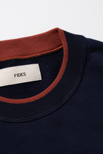 JACQUARD FRENCH TERRY LOGO SWEAT