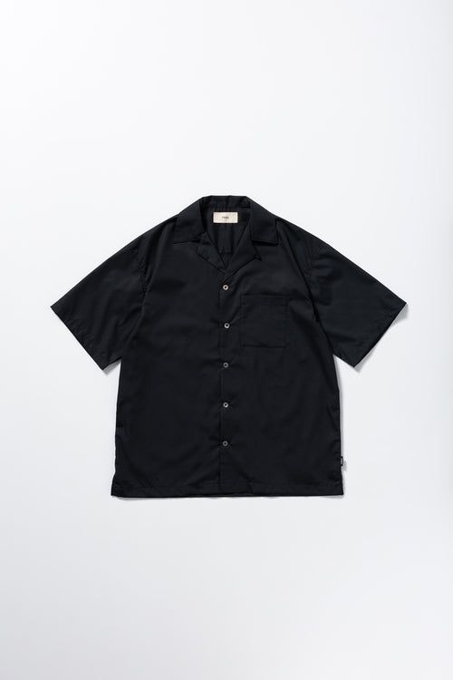TYPEWRITER OPEN COLLAR SHIRT S/S