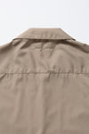 TYPEWRITER OPEN COLLAR SHIRT S/S