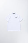 RECYCLE MESH LOGO MOCK NECK S/S