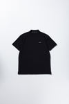 RECYCLE MESH LOGO MOCK NECK S/S