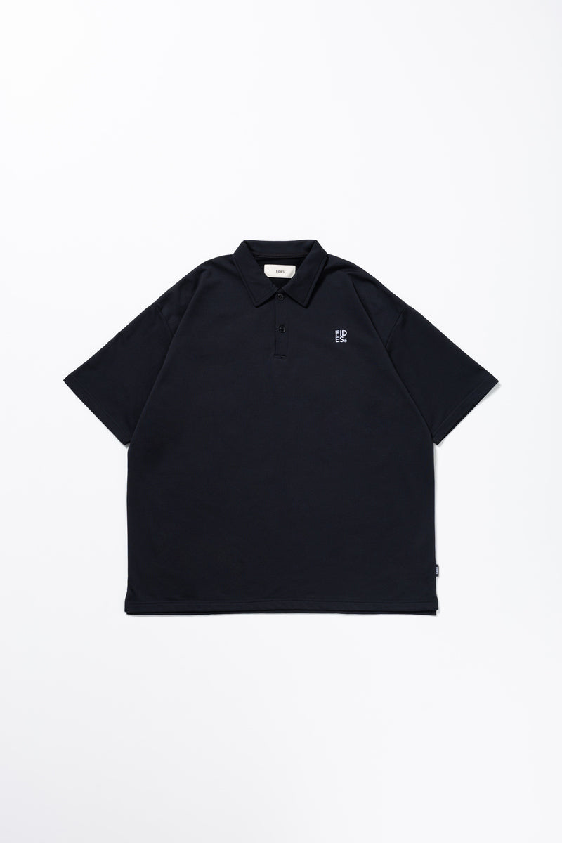 2LINE LOGO SWEAT POLO S/S
