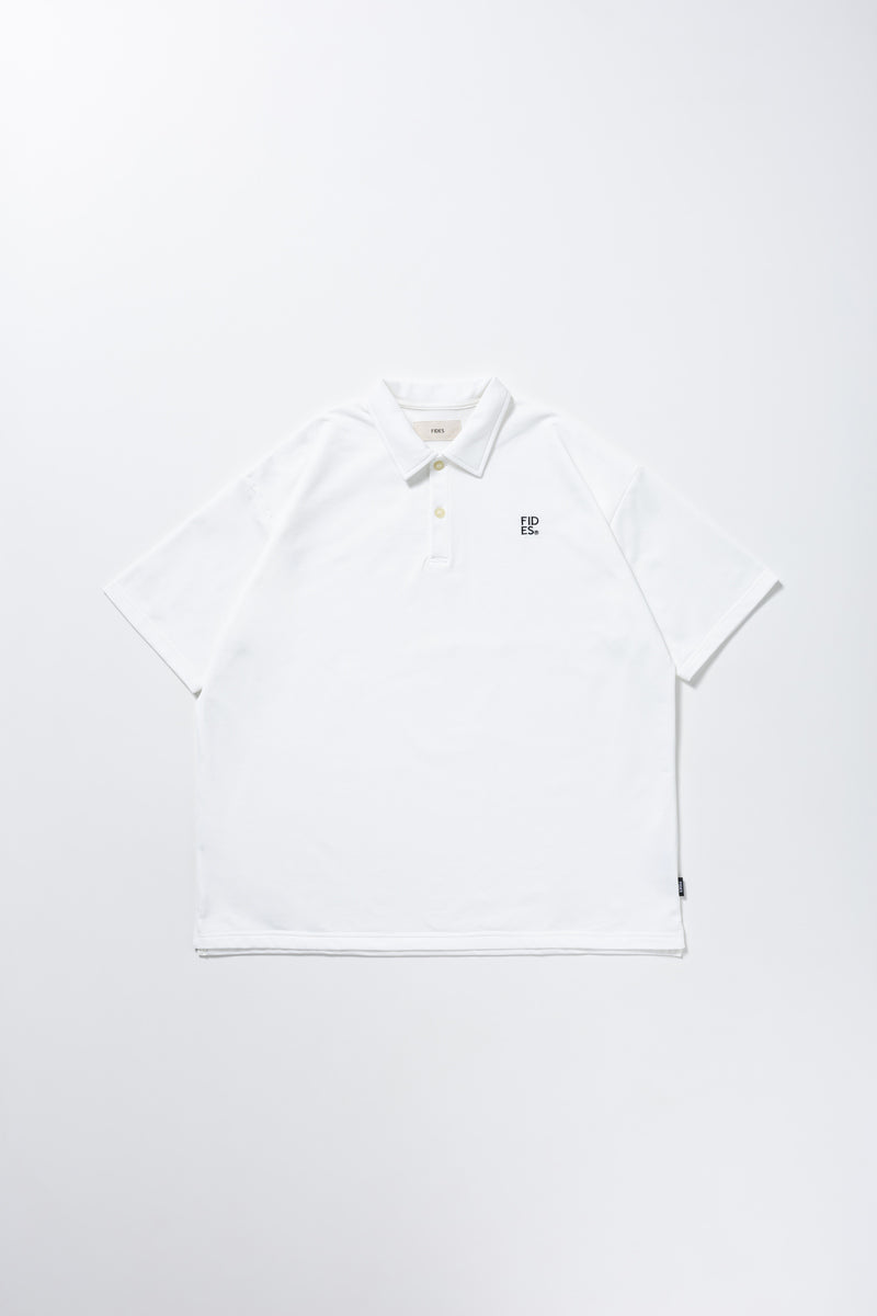 2LINE LOGO SWEAT POLO S/S