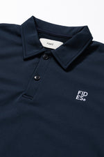 2LINE LOGO SWEAT POLO S/S