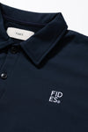2LINE LOGO SWEAT POLO S/S