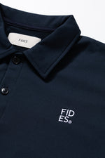 2LINE LOGO SWEAT POLO S/S