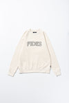 OVERLAP LOGO CREW NECK SWEAT