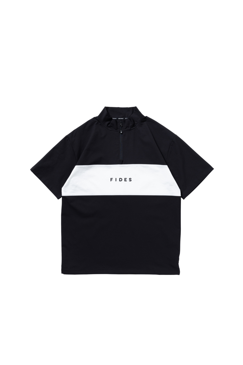 HALF ZIP S/S