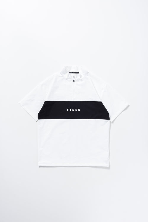HALF ZIP S/S