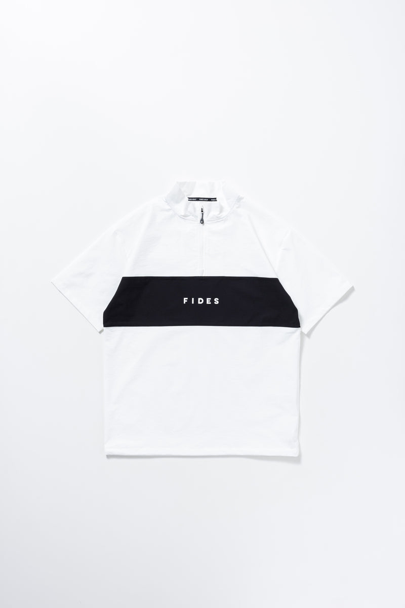 HALF ZIP S/S