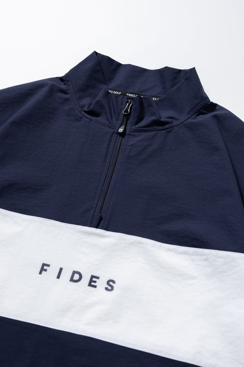 HALF ZIP S/S