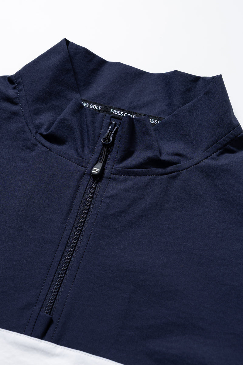 HALF ZIP S/S