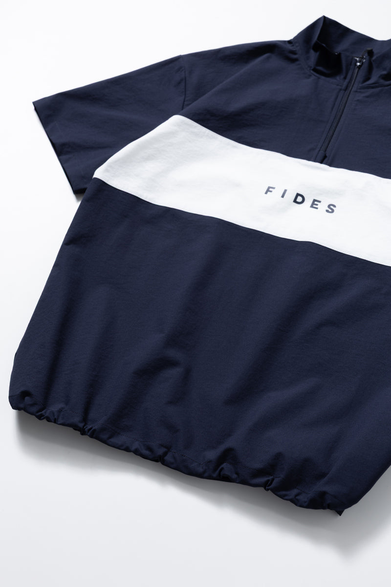 HALF ZIP S/S