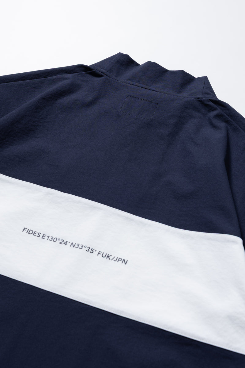 HALF ZIP S/S