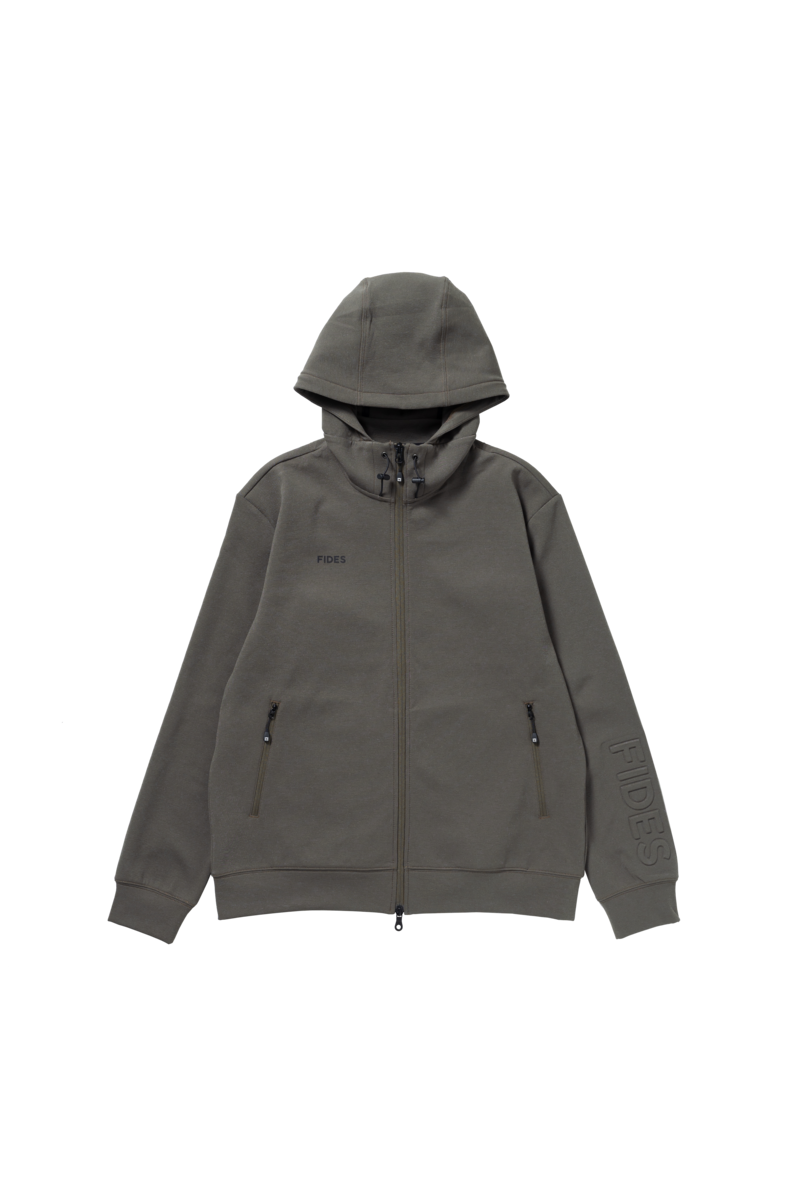 BACK MESH PUNCH FULL ZIP PARKA