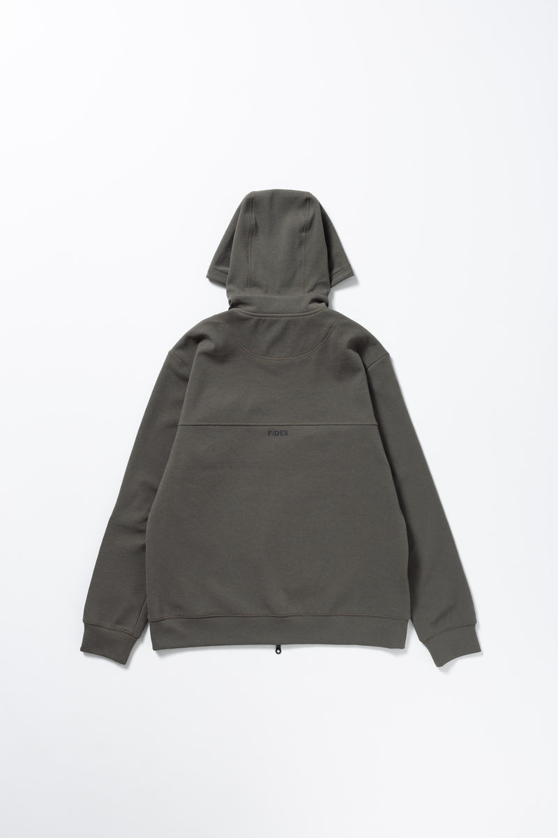 BACK MESH PUNCH FULL ZIP PARKA