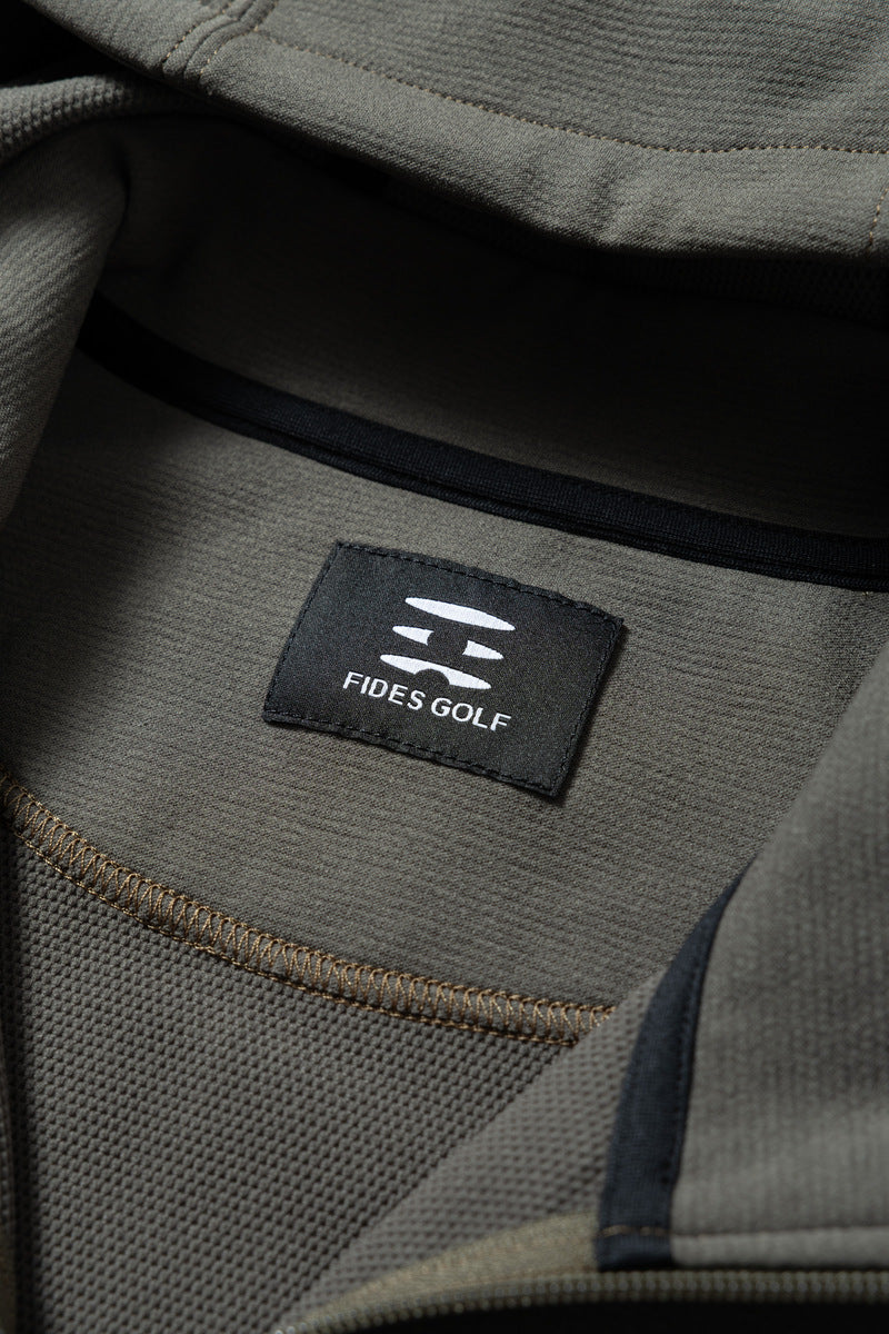 BACK MESH PUNCH FULL ZIP PARKA