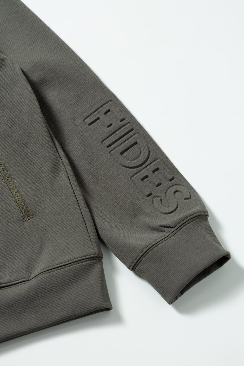 BACK MESH PUNCH FULL ZIP PARKA