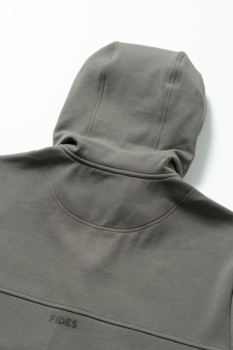 BACK MESH PUNCH FULL ZIP PARKA