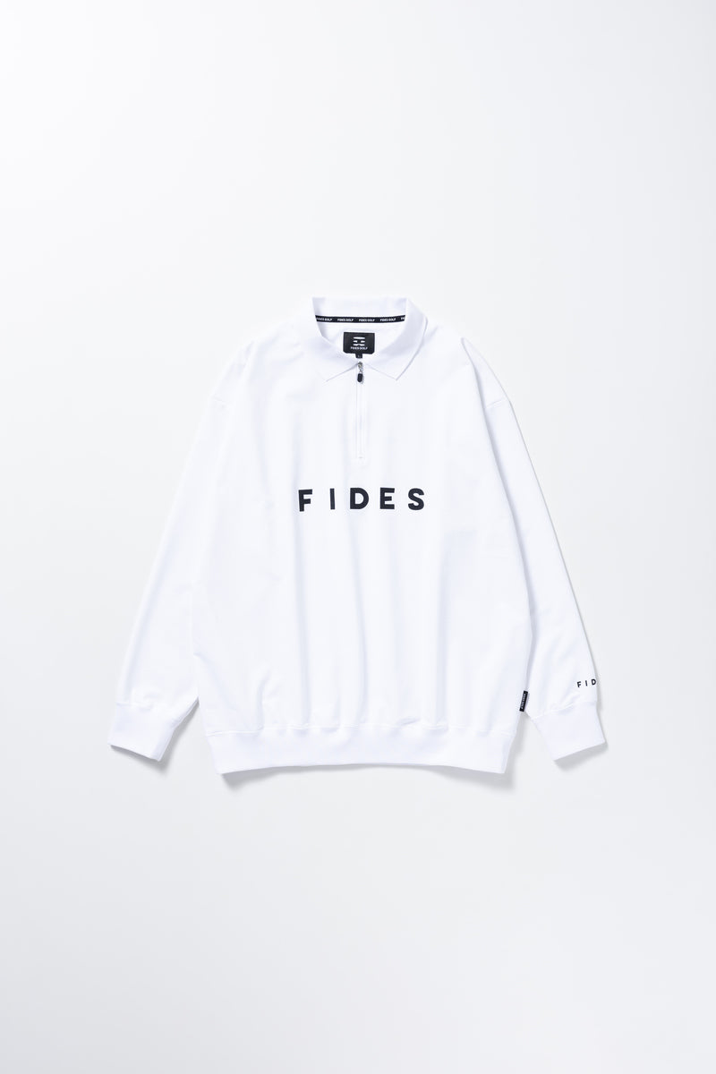 HALF ZIP POLO L/S