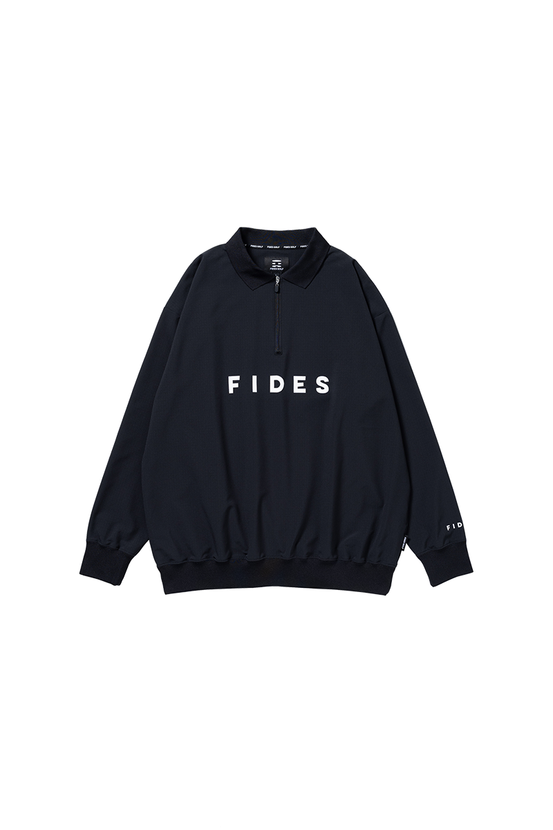 HALF ZIP POLO L/S