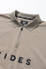 HALF ZIP POLO L/S
