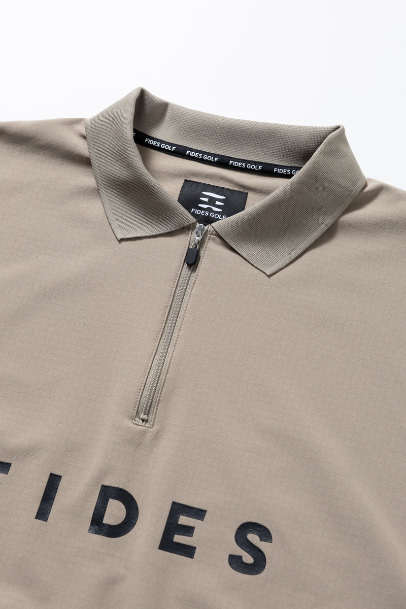 HALF ZIP POLO L/S