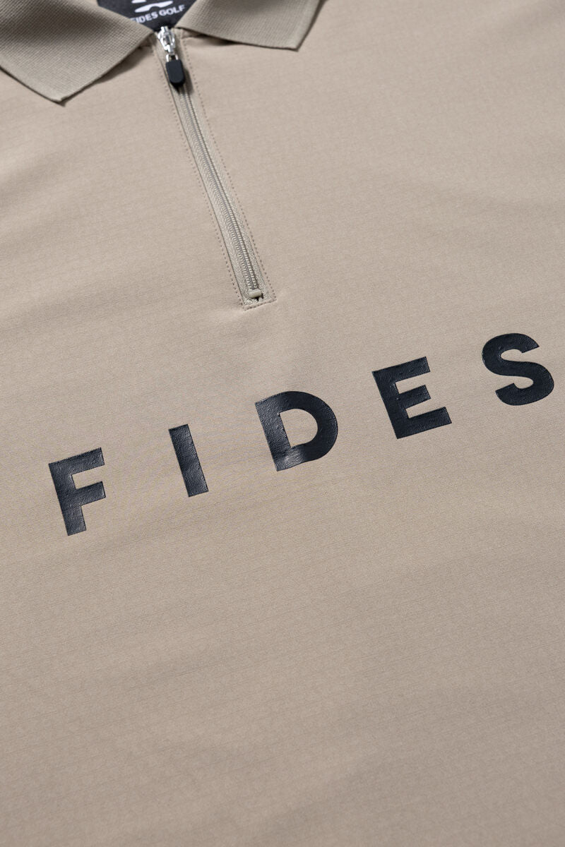 HALF ZIP POLO L/S