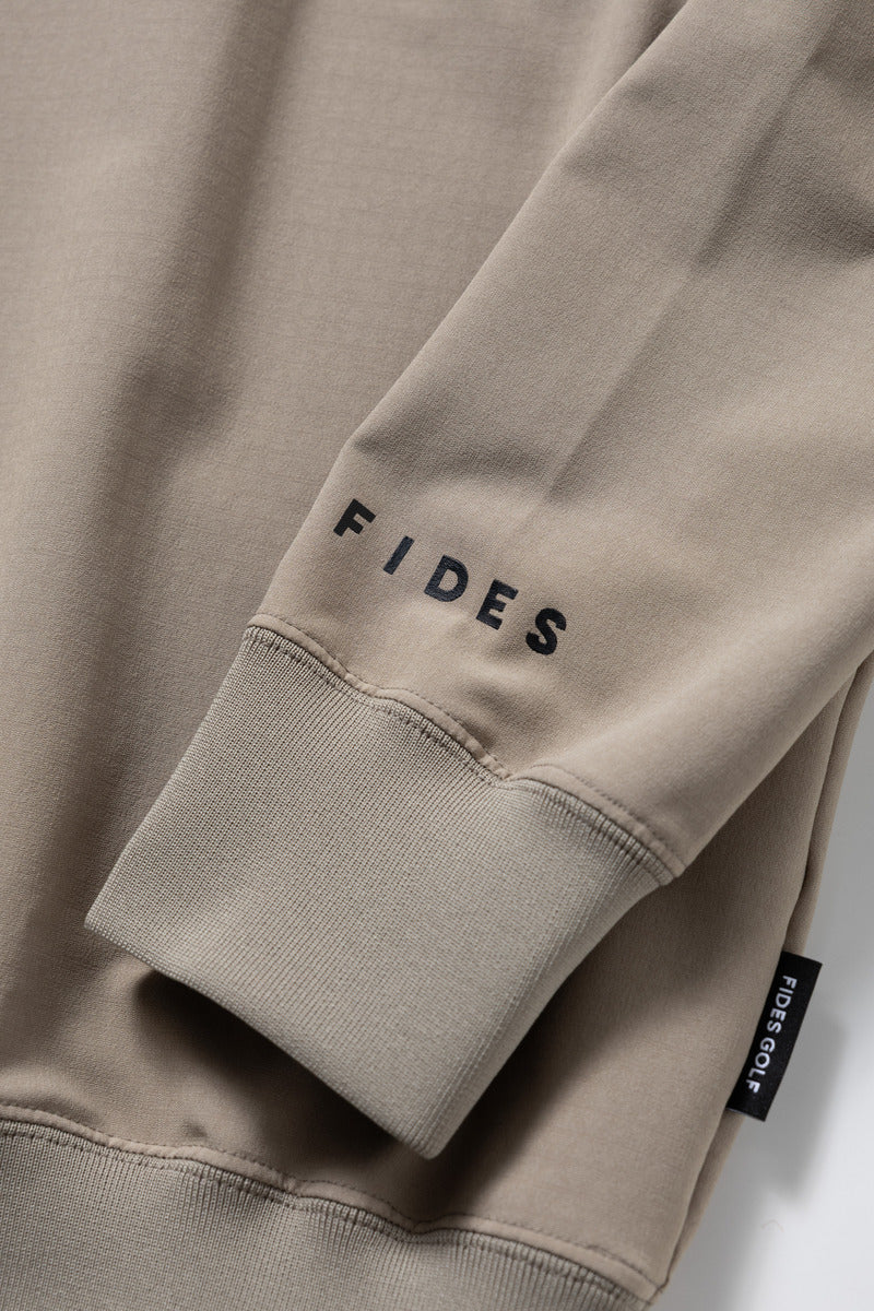 HALF ZIP POLO L/S