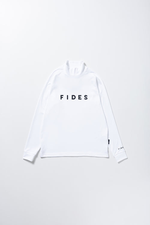 LOGO MOCK NECK L/S
