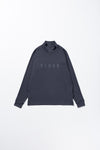 LOGO MOCK NECK L/S
