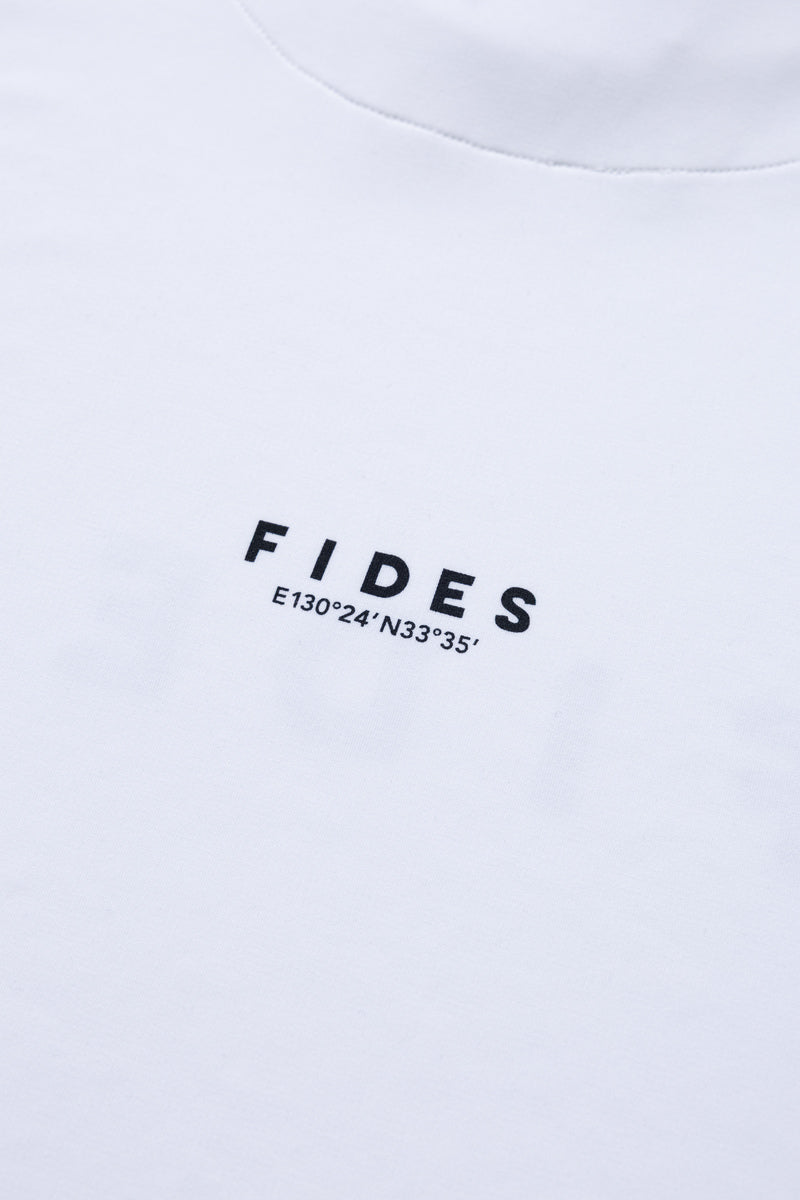 LOGO MOCK NECK L/S – FIDES