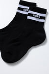 2LINE MIDDLE SOCKS