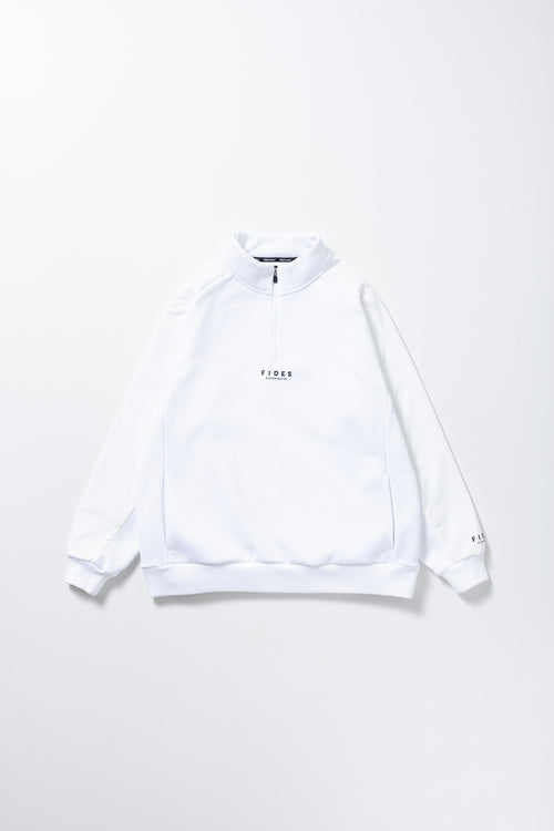 HALF ZIP BACK FLEECE PULLOVER