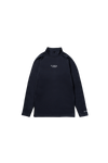 FLEECE LINING MOCK NECK L/S