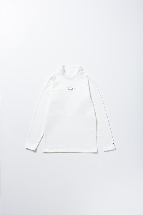 FLEECE LINING MOCK NECK L/S