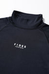 FLEECE LINING MOCK NECK L/S