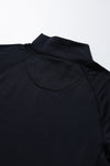 FLEECE LINING MOCK NECK L/S