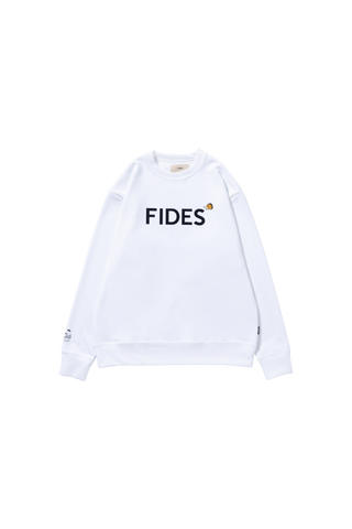 FIDES × CLUBHAUS LOGO CREW NECK