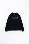 FIDES × CLUBHAUS LOGO CREW NECK