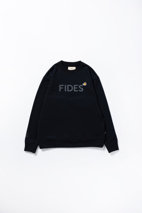 FIDES × CLUBHAUS LOGO CREW NECK